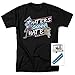 Popfunk Regular Show Haters Gonna Hate T-Shirt & Stickers (Medium) Black