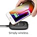 Spigen Essential F301W Wireless Charger pad [Adapter NOT Included] for iPhone X / iPhone 8 / iPhone 8 Plus / Galaxy S8 / Galaxy S8 Plus / Galaxy Note 8