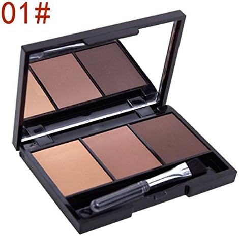3 Colors Set Women Makeup Eyeshadow Palette Eyebrow Eye Shadow Powder Cosmetic