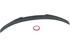 BDBO Spoiler Wing Rear Spoiler Compatible with BMW 5 Series F10 550i 528i 535i M5 535d 2011-2016 Trunk Tail Rear Trunk Lid,Carbon Fiber Style Performance - M4 Style