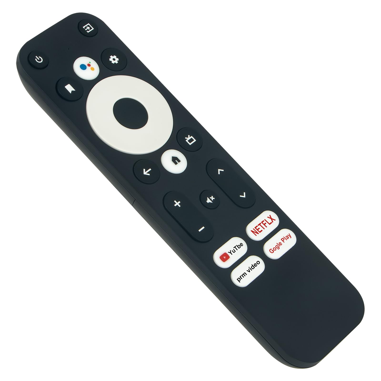 VINABTY R-C-OHS-C008 Replace Voice Remote Control Fit for MECOOL KM2 Plus Smart Box TV 11 Media Player, 4K Ultra HD Strea-ming Device