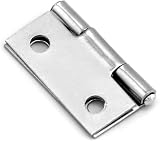 QWORK 40Pcs Mini Hinge 25mm Folding Floor Butt Hinges with 160 Screws view 4