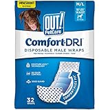 amazonbasics male dog wrap