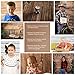 Basifoto Retro Brown Wood Photography Backdrops , Wooden Wall Photo Backgrounds , Microfiber Soft Fabric with Pole Pockets , 7x5ft