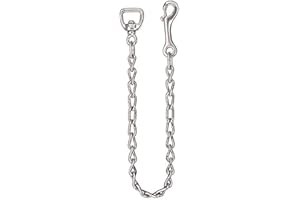 Weaver Leather #720 Lead Chain with 1" Swivel,Nickel Plated, 24"
