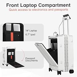 VentureVault Carry On Luggage 22x14x9 Airline
