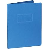Oxford Pressboard Report Covers w/Scored Side Hinge, Dark Blue, Letter Size, 5 per Pack, (99402EE)