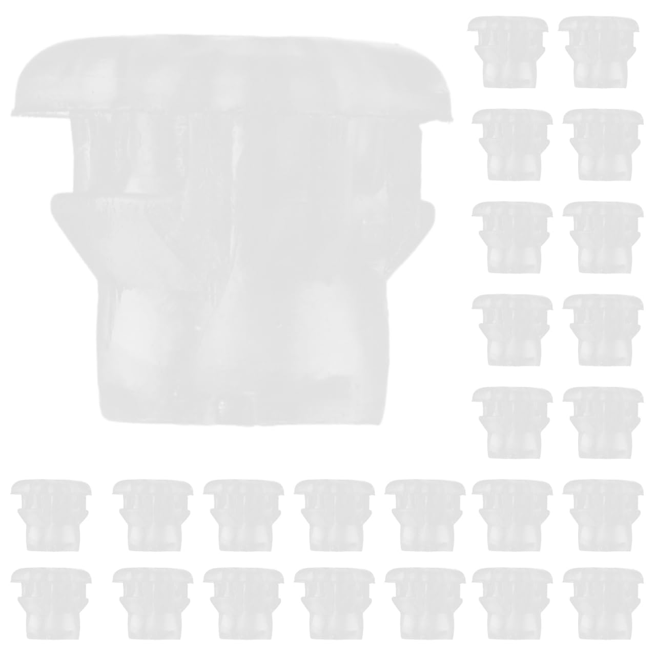 Milisten Led Light Plug Replacement Clips 200Pcs Safety String Light Clips for Indoor Outdoor Use Compatible with Led String Lights Camping Lighting Accessories