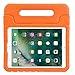 BMOUO Kids Case for iPad 9.7 Inch 2018/2017,iPad Air 2 - with Screen Protector, Shockproof Handle Stand Case for iPad 9.7 Inch 2017/2018 (iPad 5th and 6th Generation) - Orange