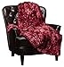 Chanasya Premium Wolf Faux Fur Throw Blanket - Soft, Fuzzy Sherpa & Minky Throw Blanket - for Bed or Couch - 60