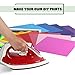 Heat Transfer Vinyl Set of 21 Sheets (12 x 10) by Harch - Professional HTV Bundle, Assorted Colored Iron on Vinyl for Cricut, Silhouette Cameo or Heat Press; Great for Bags, Hats, Hoodies & T-shirts