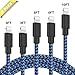 MFi Certified iPhone Charger Lightning Cable 5Pack 3FT 3FT 6FT 6FT 10FT Nylon Braided USB Charging & Syncing Cable Compatible with iPhone Xs MAX XR X 8 8 Plus 7 7 Plus 6s 6s Plus 6 6 Plus and More