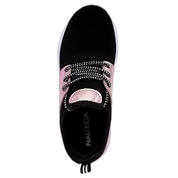 Nautica Kids Girls Lace-Up Fashion Sneaker Athletic