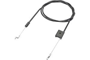 ZanFyxil 532133107 Engine Zone Control Cable - 61-1/4" Length, Replaces 133107 & 290-713 for Husqvarna,Poulan,AYP/Craftsman,Jonsered Walk-Behind Mower.