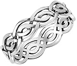 CloseoutWarehouse Sterling Silver Wicca Weave Celtic Ring (Sizes 3-15)