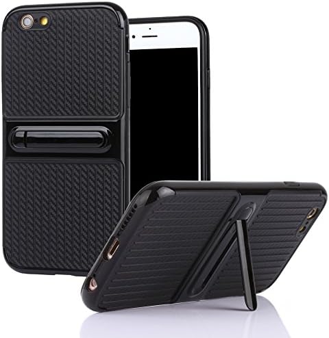 iPhone 6/6S Case, Vecan [Dual Layer Protection] with Kickstand Hard Plastic and Soft TPU Phone Case for iPhone 6 and iPhone 6S 4.7 inch