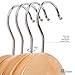 Zober Solid Wood Suit Hangers - 20 Pack - with Non Slip Bar and Precisely Cut Notches - 360 Degree Swivel Chrome Hook - Natural Finish Super Sturdy and Durable Wooden Hangers