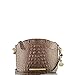 Brahmin Mini Duxbury Crossbody Amaretto Melbourne Emb Leather