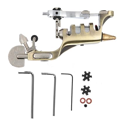Drive Tattoo Machine für Liner & Shader, Rotary Secant Nebel Tattoomaschine, Geräuscharm Tätowierung One Machine Tattoo Equip