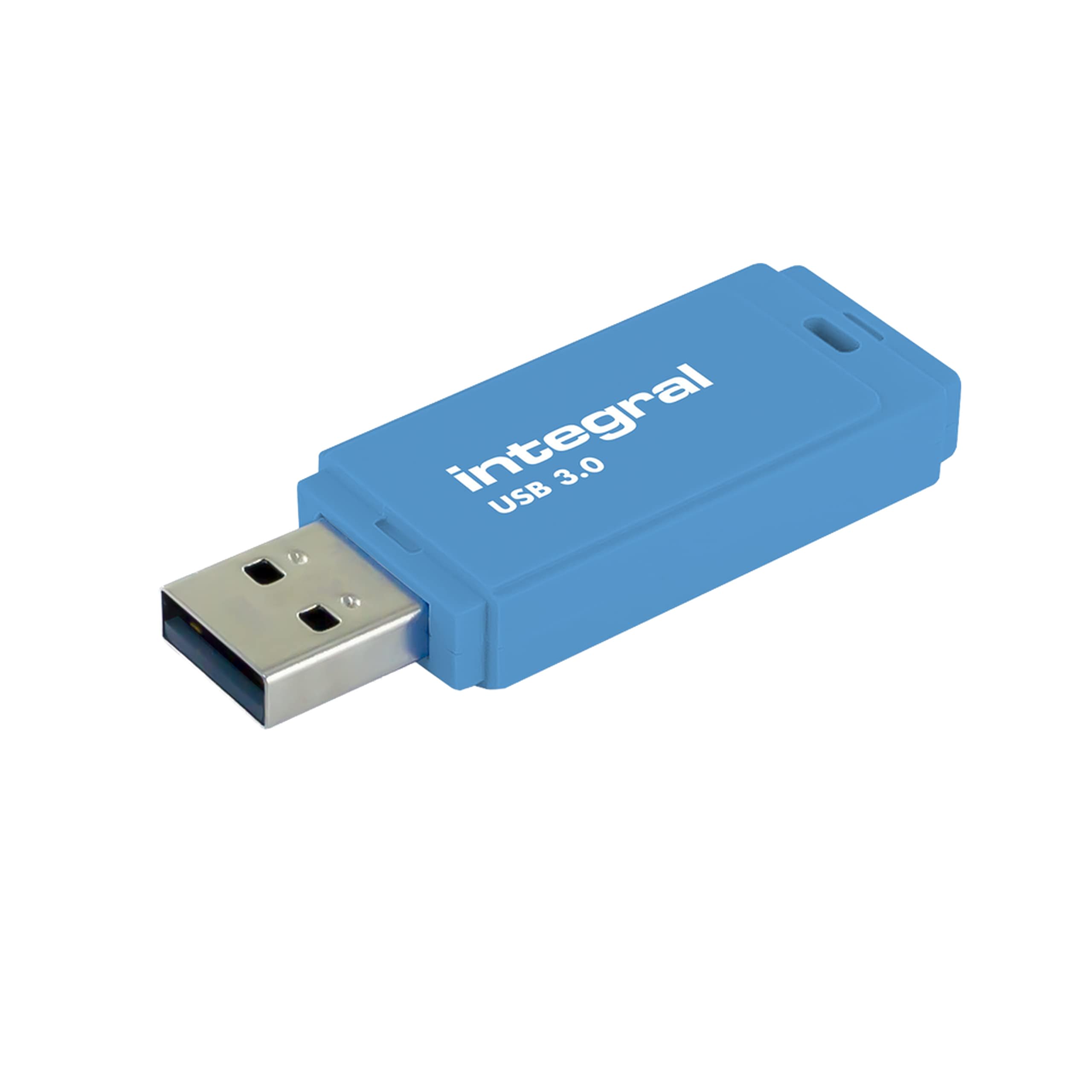 Integral 256GB Neon Yellow USB 3.2 Gen 1 Flash Drive