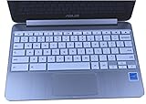 CaseBuy Ultra Thin Keyboard Protector Silicone Skin Cover for ASUS Chromebook Flip 10.1