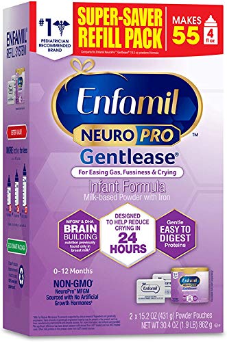 Enfamil NeuroPro Gentlease Baby Formula, Brain and Immune Support with DHA, Clinically Proven to Reduce Fussiness…