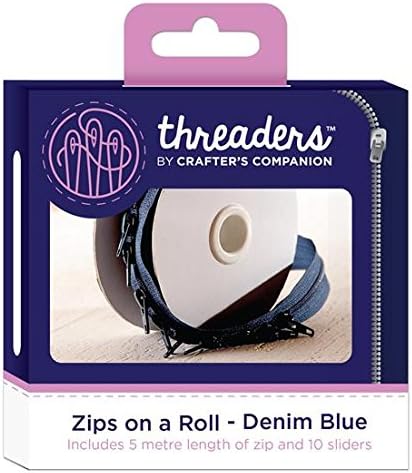 Threaders Zips On A Roll, Denim Blue