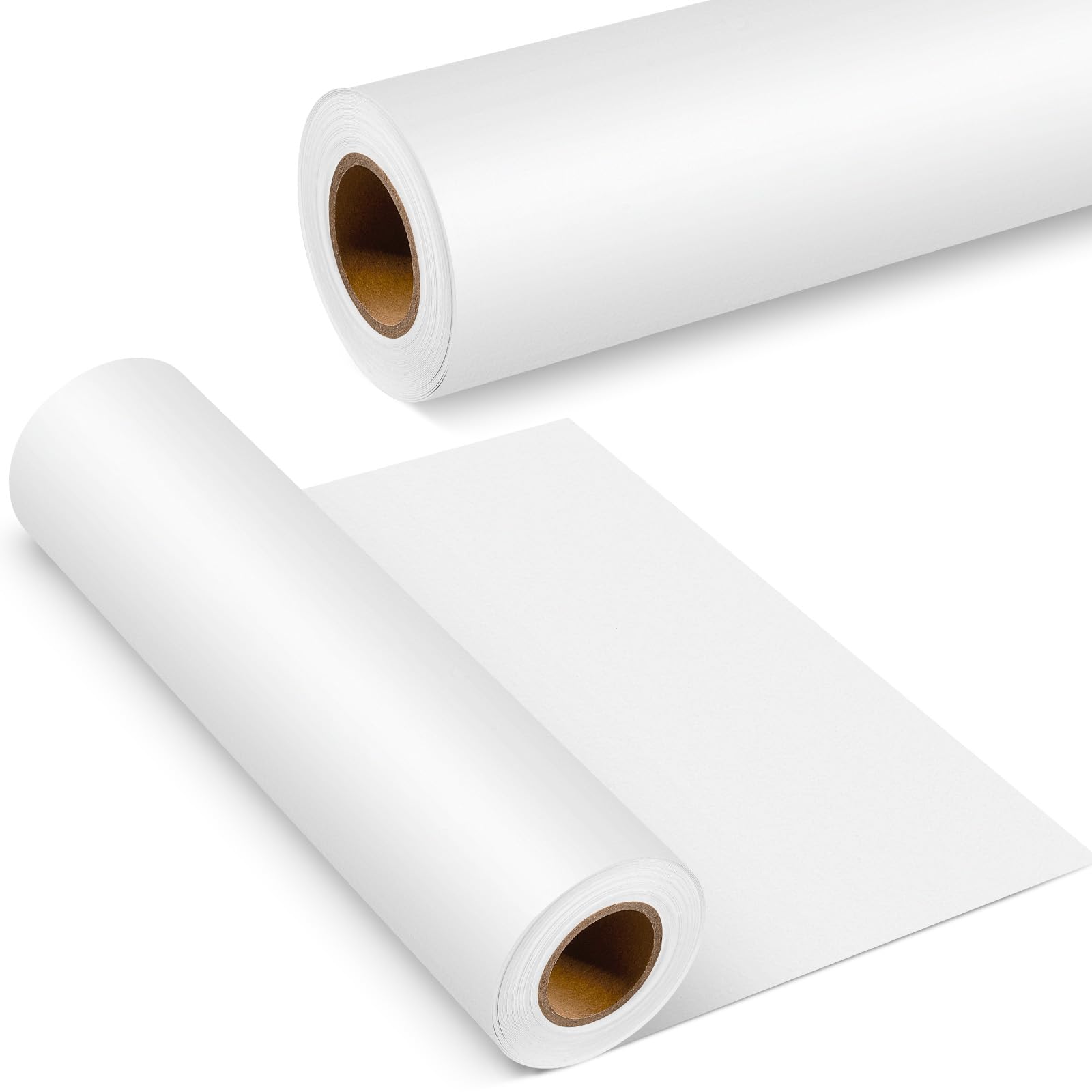 Photo 1 of Frienda Unpasted Heavyweight Paper Wallpaper Liner, Pre-Pasted Wallpaper Liner for Textured Walls, White (15 in X 200 ft)