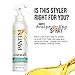 Pantene Smooth and Sleek Heat Protecting Spray for Hair, 8.5 Fluid Ounce
