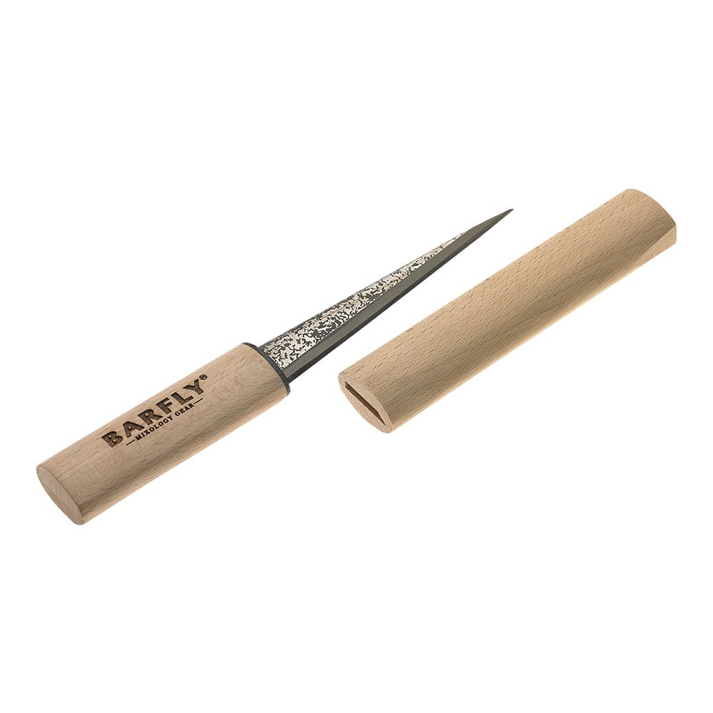 Barfly M37063 Tapered Ice Pick, Stainless Steel, Beech Wood