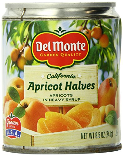 Del Monte Apricot halves in heavy syrup (024000021575)