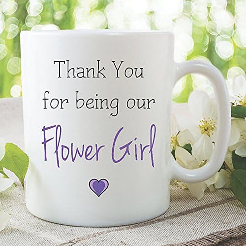 Flower Girl Mugs Thank You For Being Our Flower Girl Gift Best Friend Gifts Niece Wedding Gifts Ceramic Mug Gifts For Flower Girl, 11oz 15oz