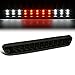 Auto Dynasty Dual Row Full LED Tinted Housing 3rd Third Tail Brake Light Cargo Lamp Compatible with Chevy Colorado GMC Canyon 04-12