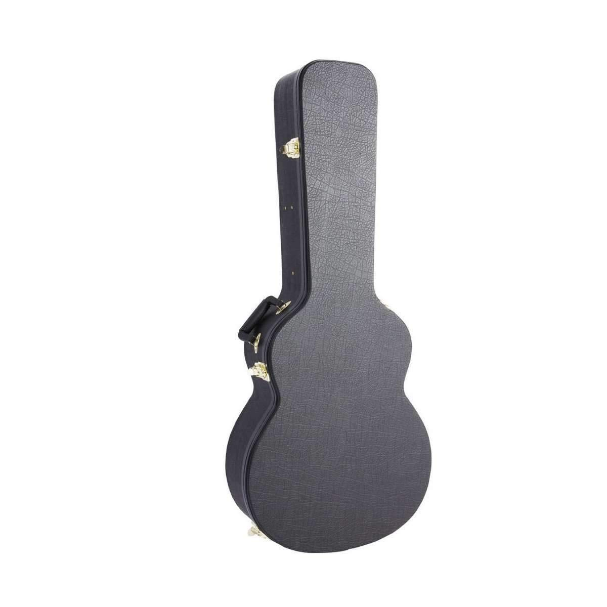 On Stage Hardshell Jumbo Guitar Case - Black GCA5600B