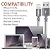 Lightning cable, FEIPUKER (6FT) Nylon Braided Charging Cable Cord Lightning to USB Cable Charger Compatible for IPhone 7/ 7 Plus/6/6s/6 plus/6s plus/ 5c/5s,iPod, iPad, and More (3 PACK Gray)