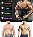 TOAOLZ Mens Sweat Sauna Suit Waist Trainer Neoprene Workout Body Shaper Slimming Corset Adjustable Belt Back Support Band