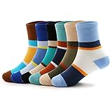 Boys Thick Cotton Socks Kids Winter Seamless Socks 6-Pack
