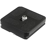 Fotasy 40mm Arca Swiss Plate, 40 mm QR Plate, Quick Release Plate, Small Arca Plate, Tiny Quick Release Plate fits Arca-Swiss