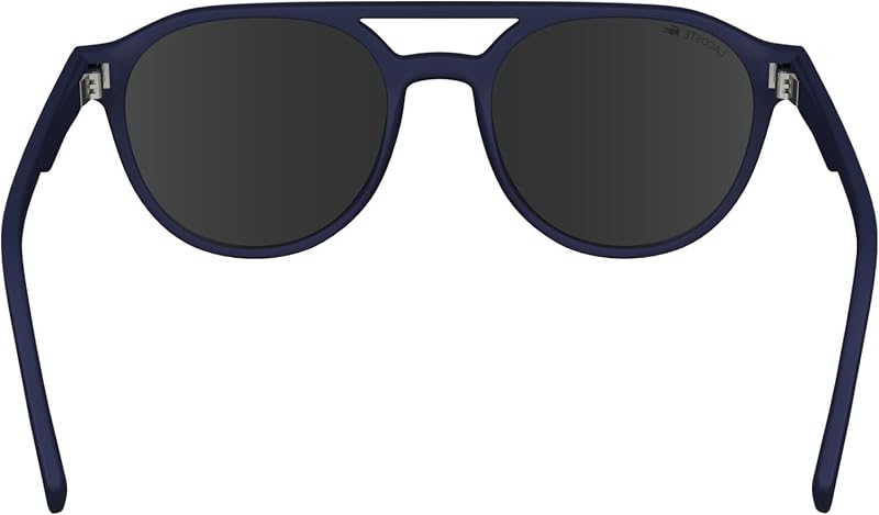 LACOSTE L6008S 424 MATE BLUE 53/19/145 Óculos de sol masculinos