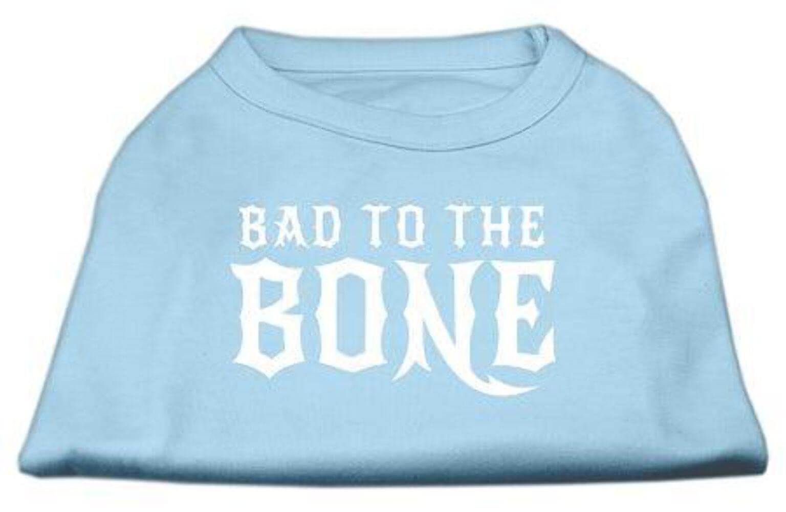Mirage Bad To The Bone Dog Shirt, XX-Large, Baby Blue