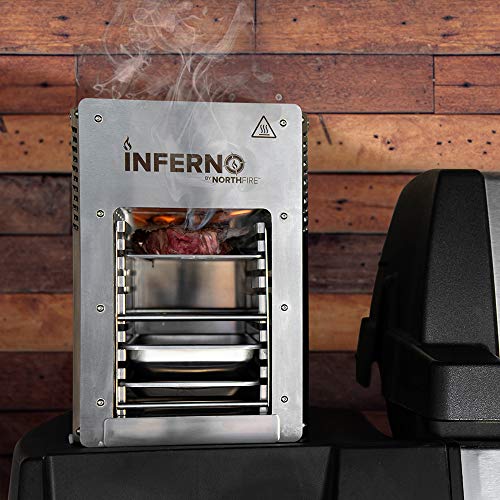 Northfire Inferno Single Propane Infrared Grill, Silver Pricepulse