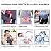 Premium Classic Rubber Hot Water Bottle w/ Cute Knit Cover