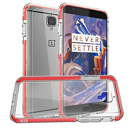 Oneplus 3t / oneplus 3 case, orzly fusion bumper case c…
