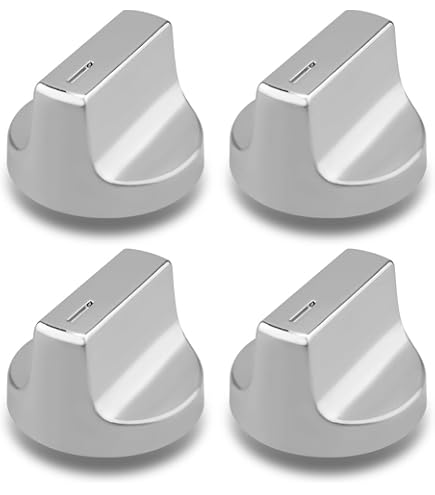 4 Boutons De Remplacement Pour Cuisinière à Gaz Et Friteuse à Air - Universels, Installation Facile - 12
