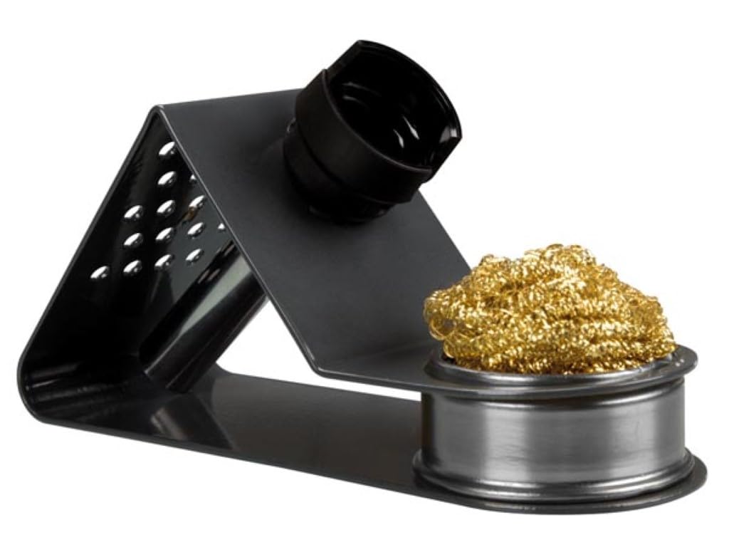 Velleman STAND20 Universal Soldering Iron Stand with Gold Plated Curls, 240 V, Multi-Colour