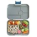 YUMBOX TAPAS Larger Size (Flat Iron Gray) Leakproof Bento lunch box with 5 compartment non-illustrated food tray or Adults, Teens & Pre-teens