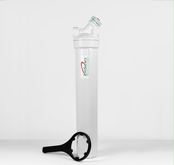 Amazon Com Lifesource In Home Water System 1 Sediment Filter Housing Housing Only Kitchen Dining