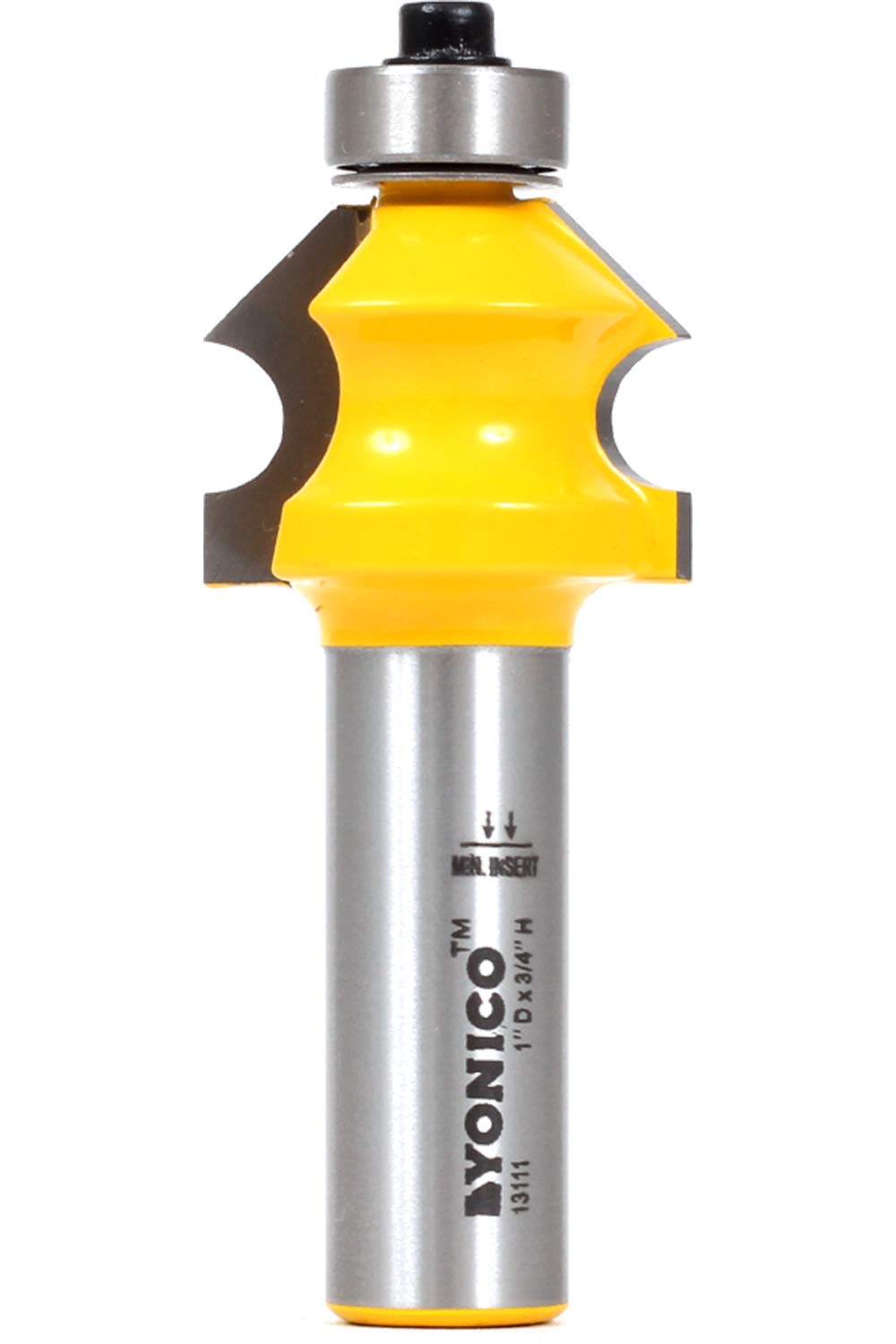 Yonico 13111 Bevel & Bead Wainscoting Router Bit 1/2-Inch Shank