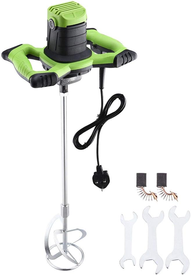 ReaseJoy 1800W 850RPM 220240V Electric Mortar Mixer Handheld 6