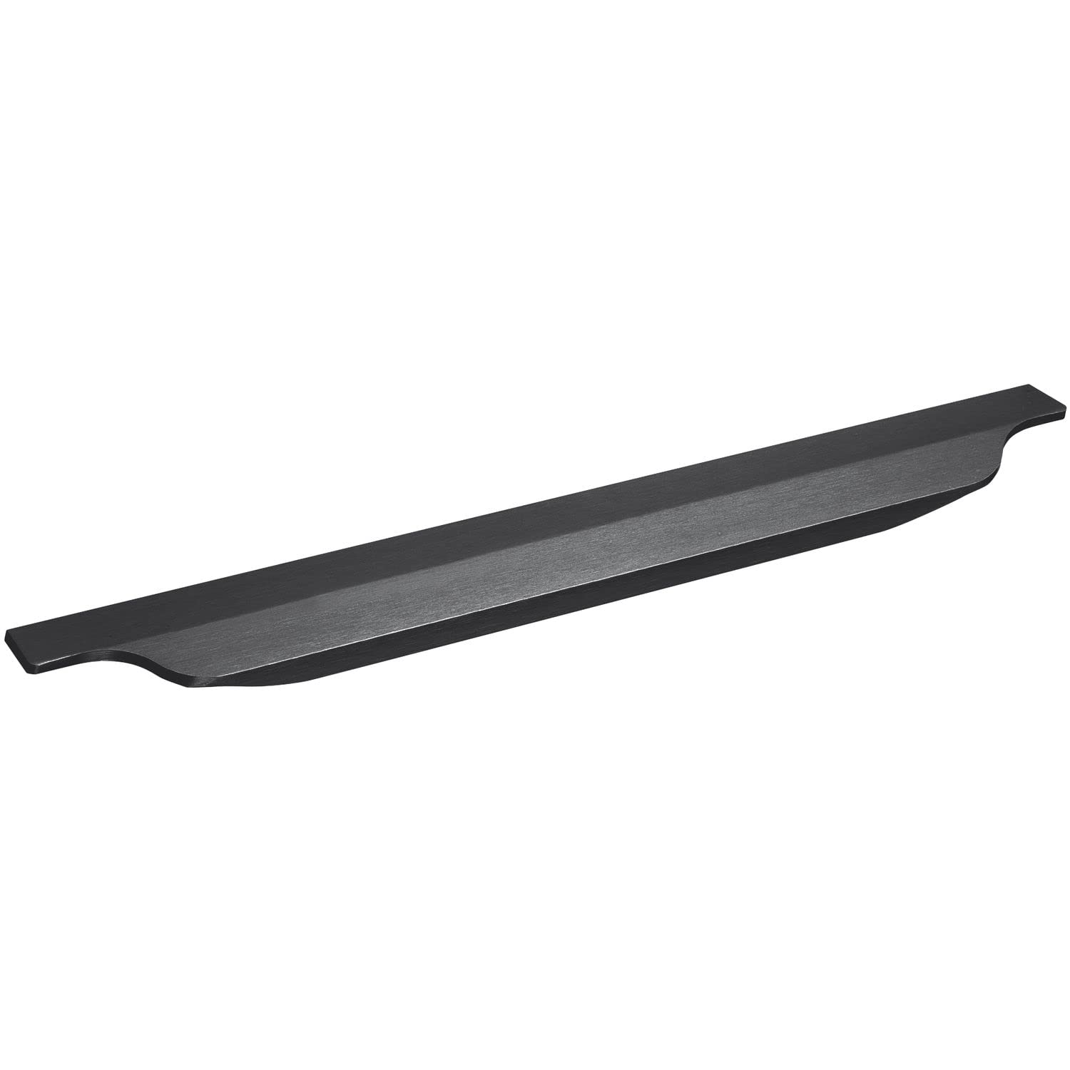 Schüco Accuride 100006028 395 mm, Black Anodised Drawer Handle Contour, Handle Strip for Drawers, Aluminium